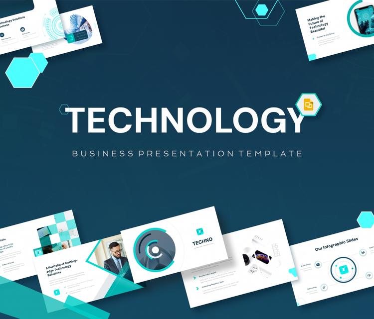 Technology Presentation Google slides Template