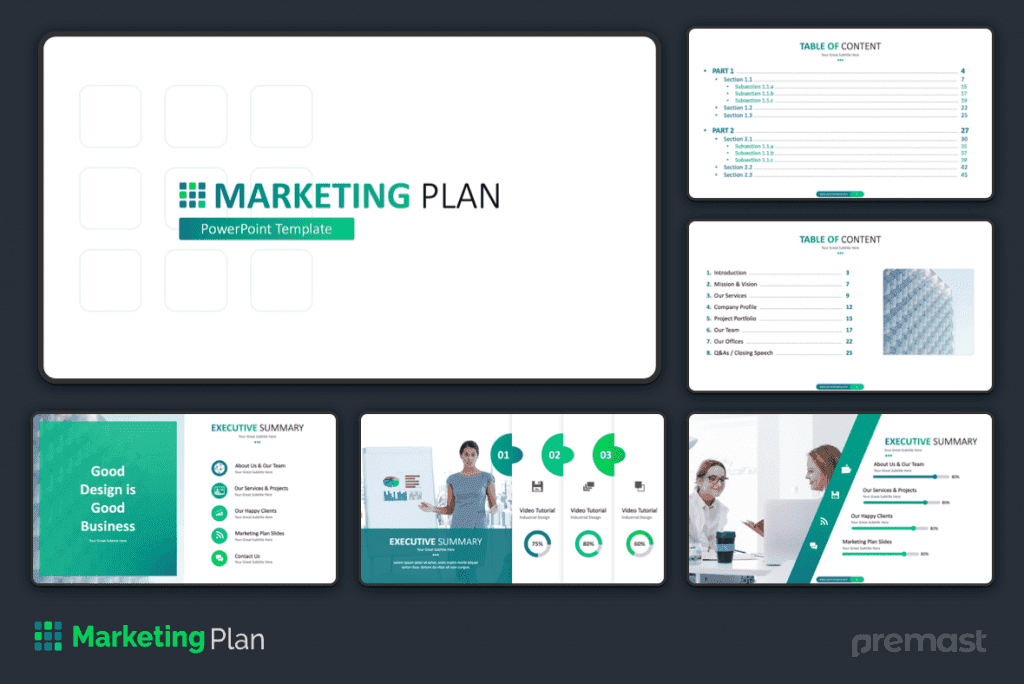 Marketing Plan PowerPoint Template