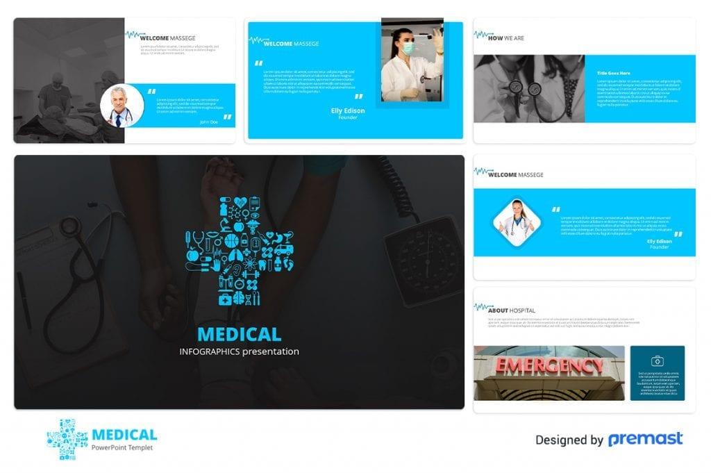 Medical Presentation PPT Template Based on Real Medical Data