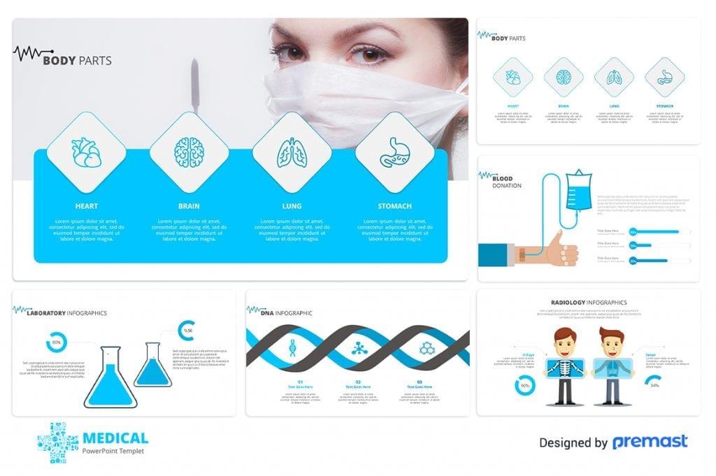 Medical Presentation PPT Template Based on Real Medical Data