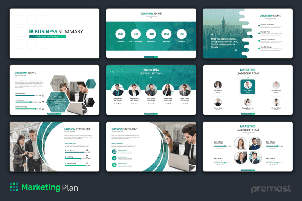 Marketing Plan PowerPoint Template