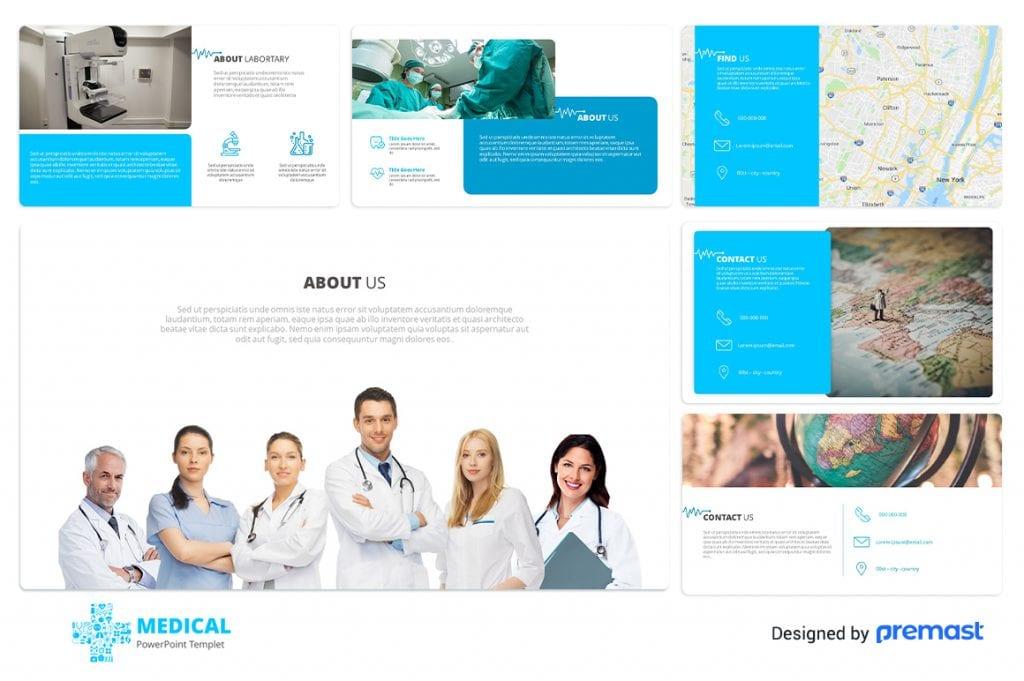 Medical Presentation PPT Template Based on Real Medical Data