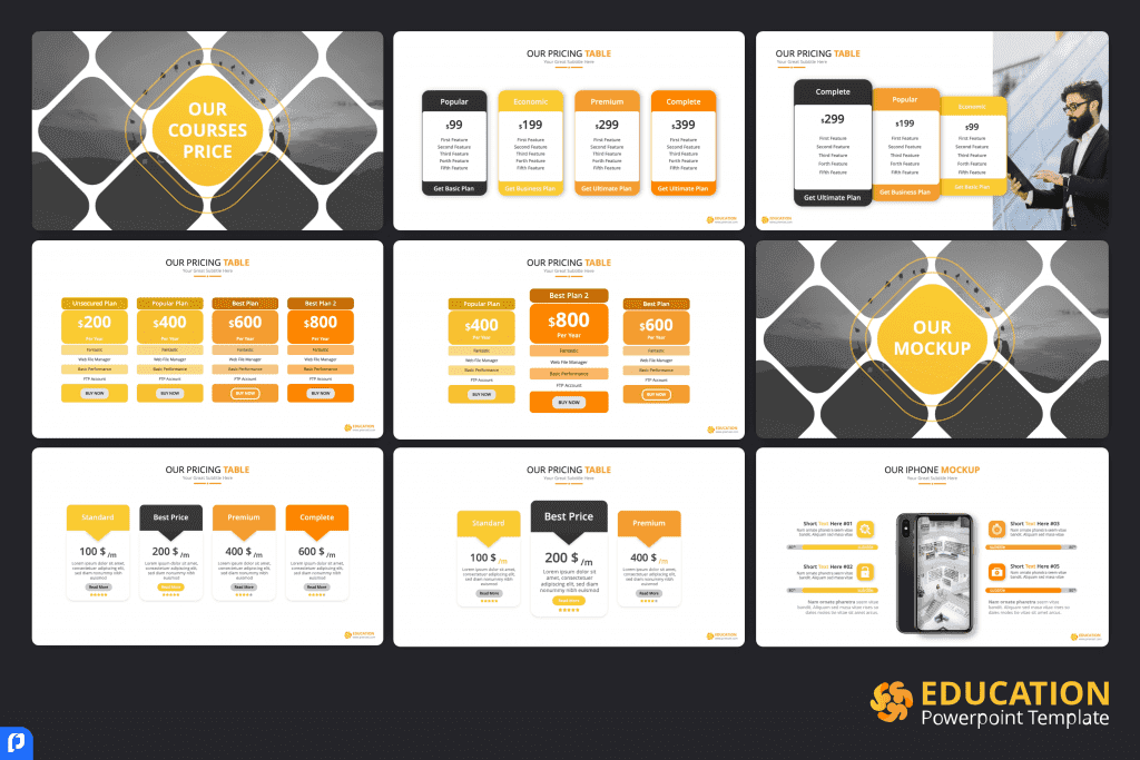 Education PowerPoint Presentation Template