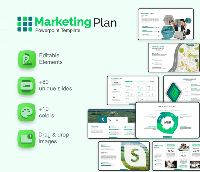 Marketing Plan PowerPoint Template