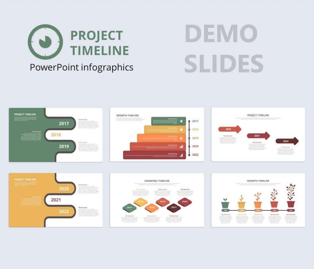 Project Timeline PowerPoint Infographics Presentation