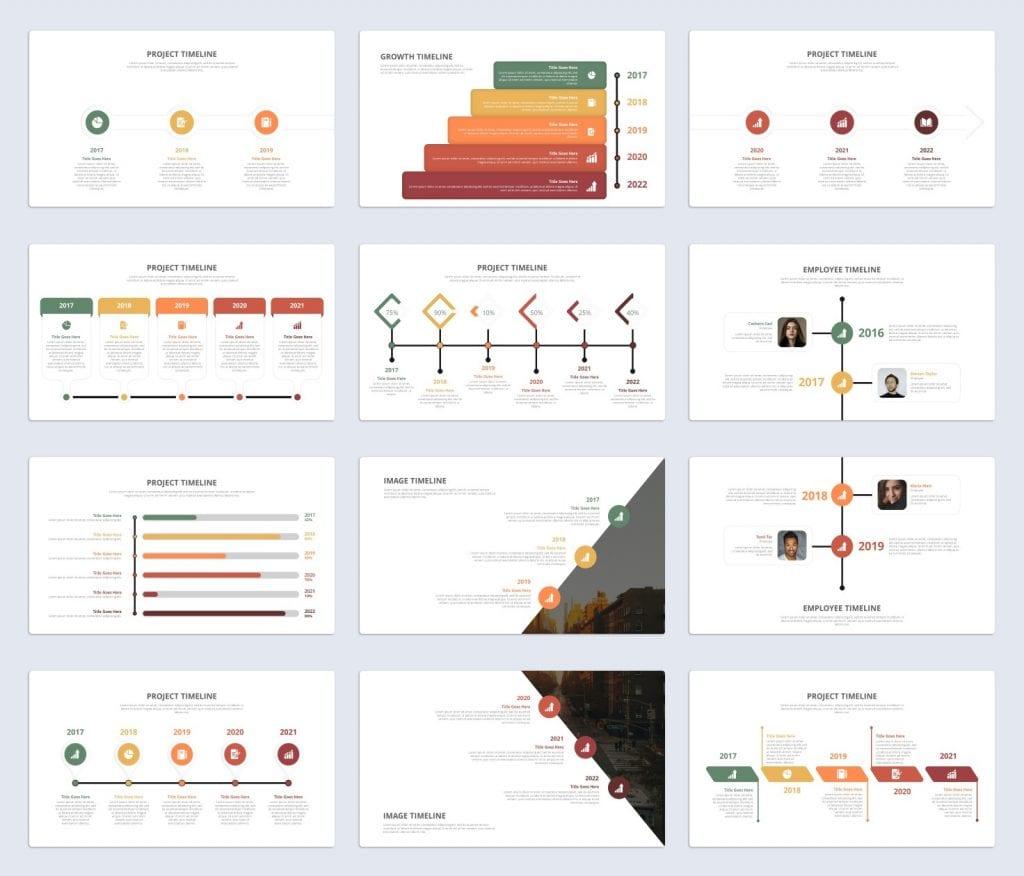 Project Timeline PowerPoint Infographics Presentation