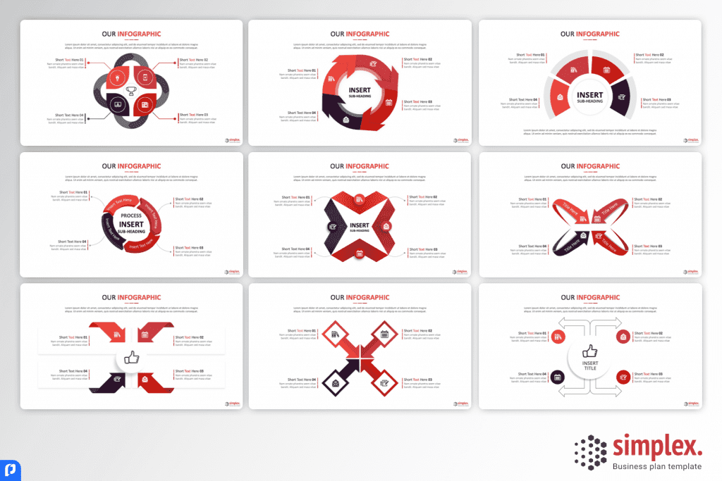 Simplex Business Plan PowerPoint Template