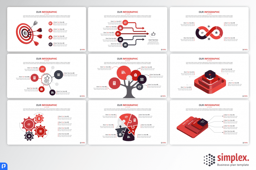 Simplex Business Plan PowerPoint Template