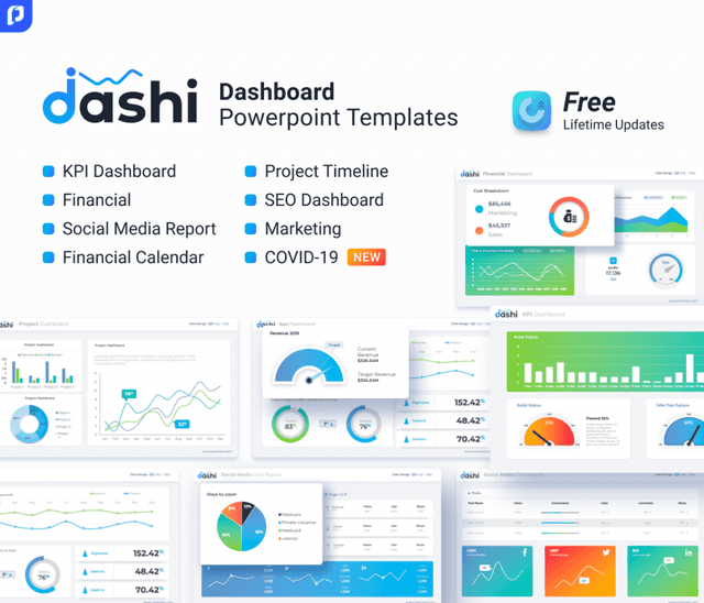 dashi dashboard PowerPoint template