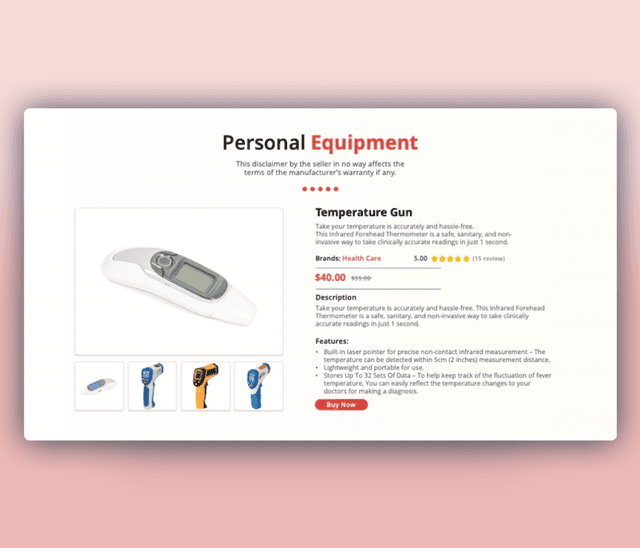 Thermometer Guns PPT – Personal Medical Equipment