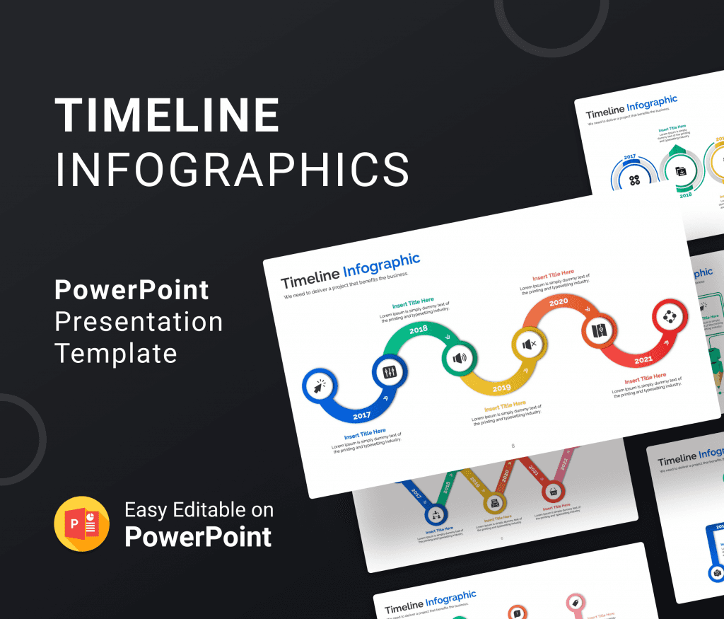 Timeline Infographics - PowerPoint Presentation Template