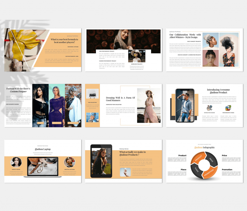 Quilosse – Creative Business Presentation Template