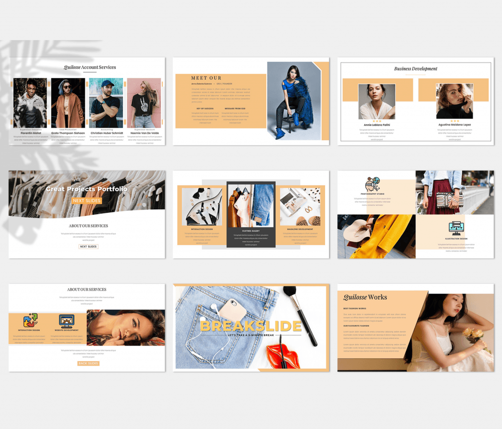 Quilosse – Creative Business Presentation Template