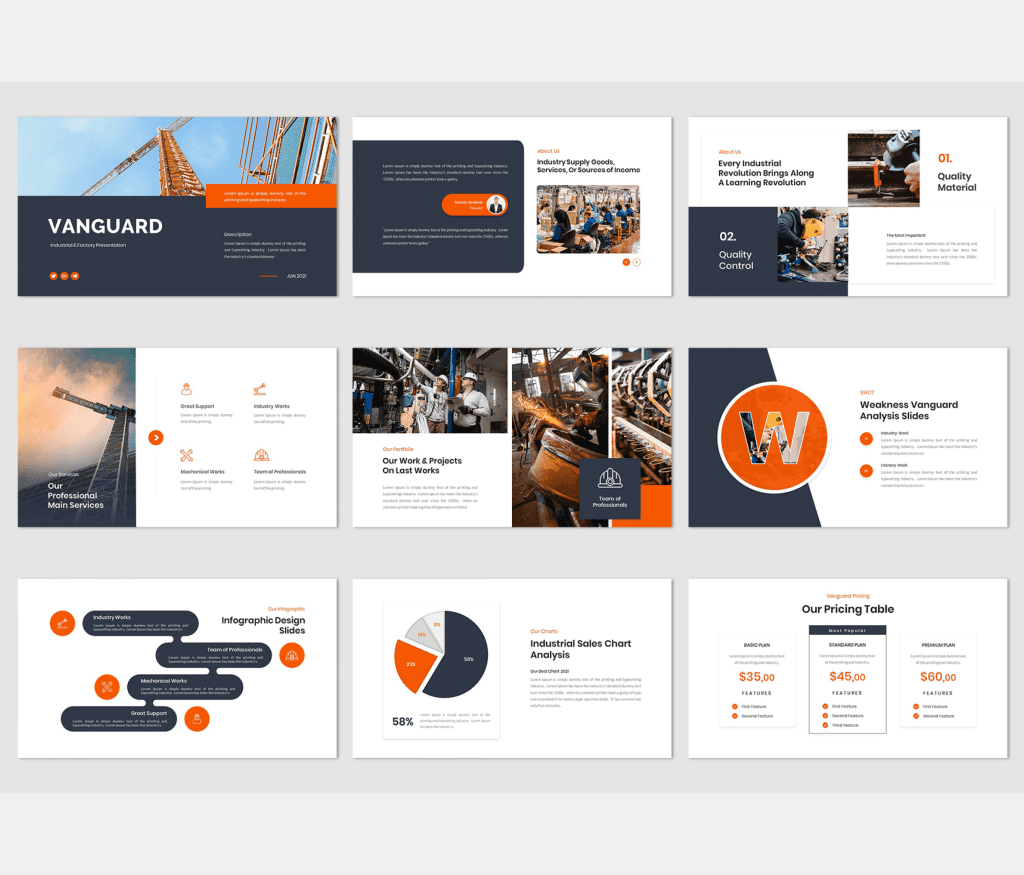 4 in 1 Business Bundle Pack-google-slides