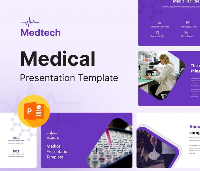 Medetch – Medical PowerPoint Presentation Template