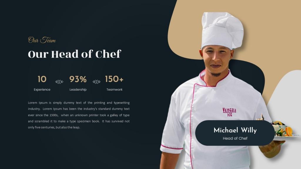 Luxury Food &amp; Restaurant Presentation (Google Slide)