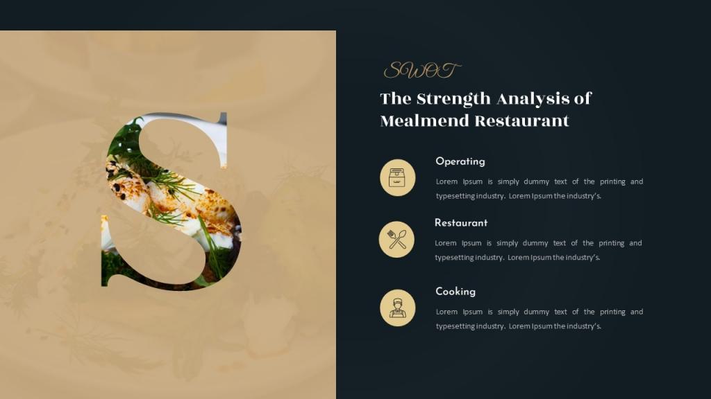 Luxury Food &amp; Restaurant Presentation (PowerPoint)