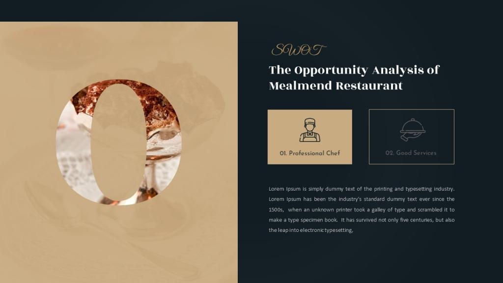 Luxury Food &amp; Restaurant Presentation (PowerPoint)