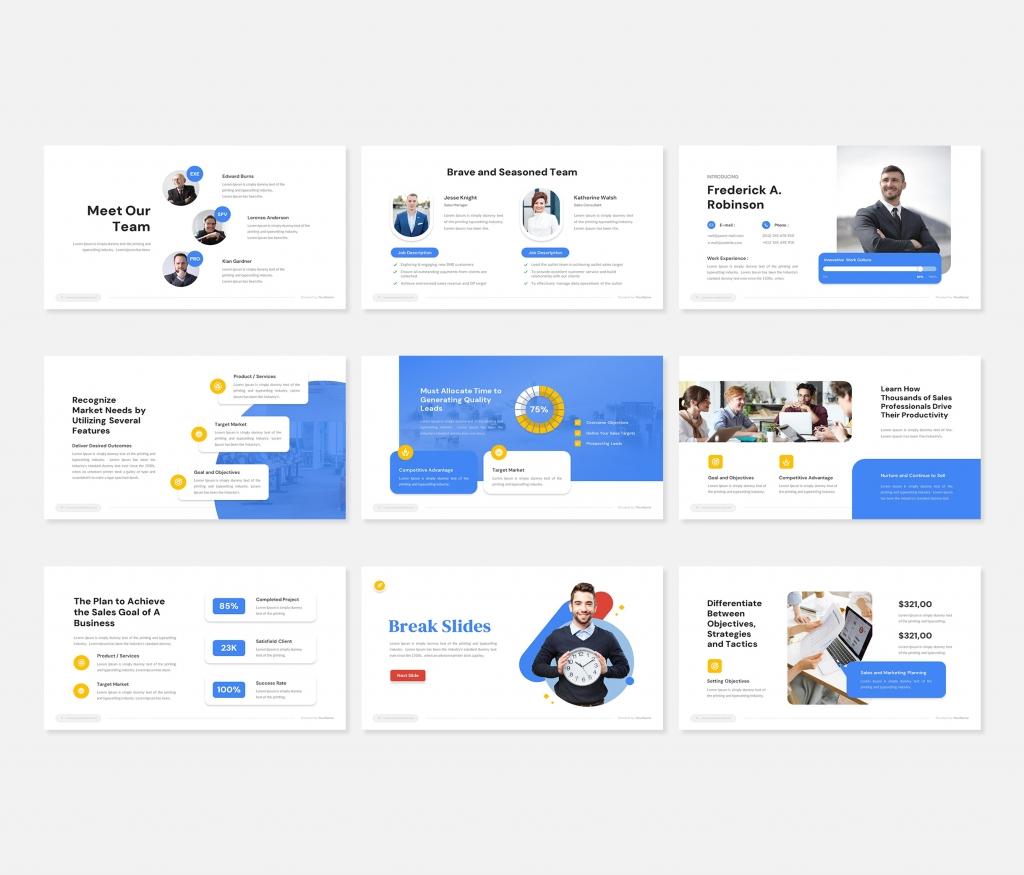 Salezo - Sales Strategy PowerPoint Template