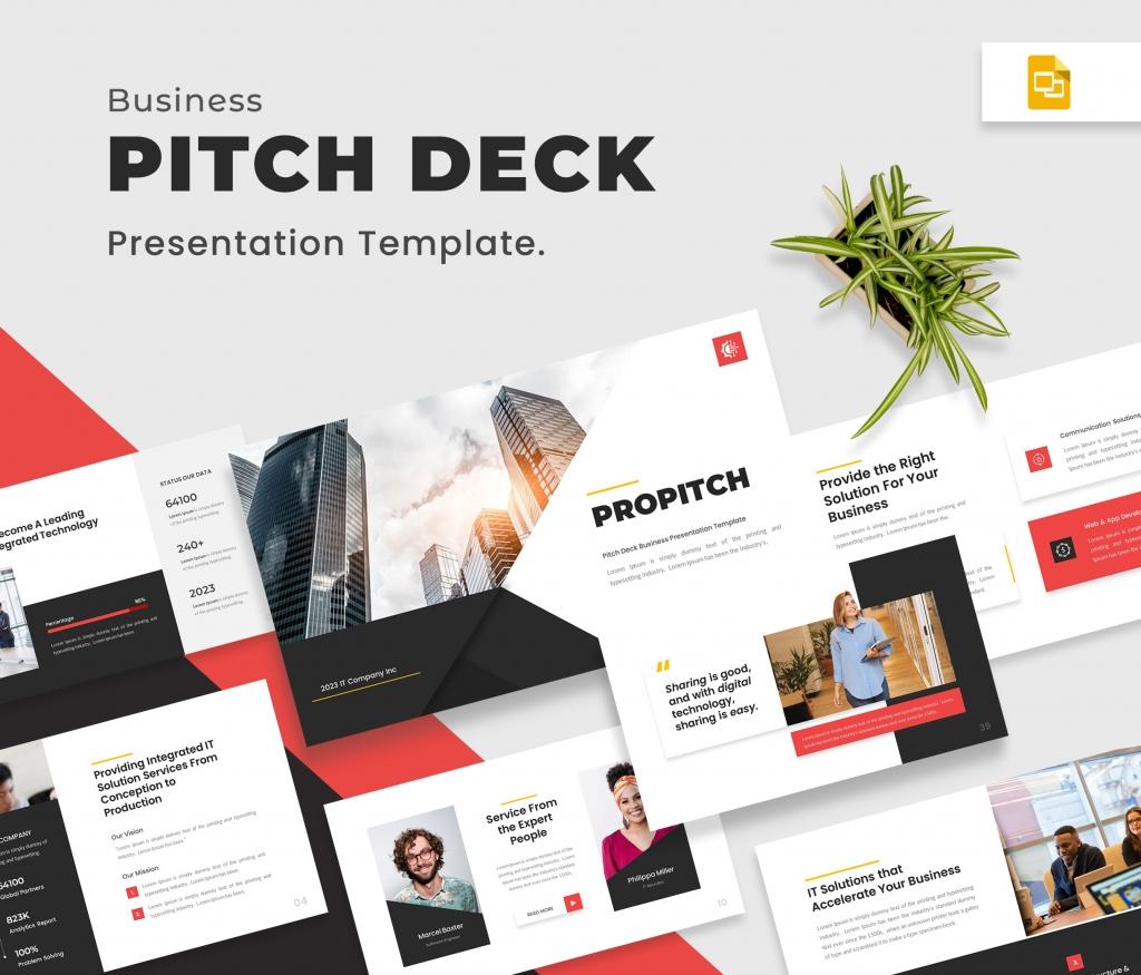 Pitch Deck GoogleSlides Presentation Template