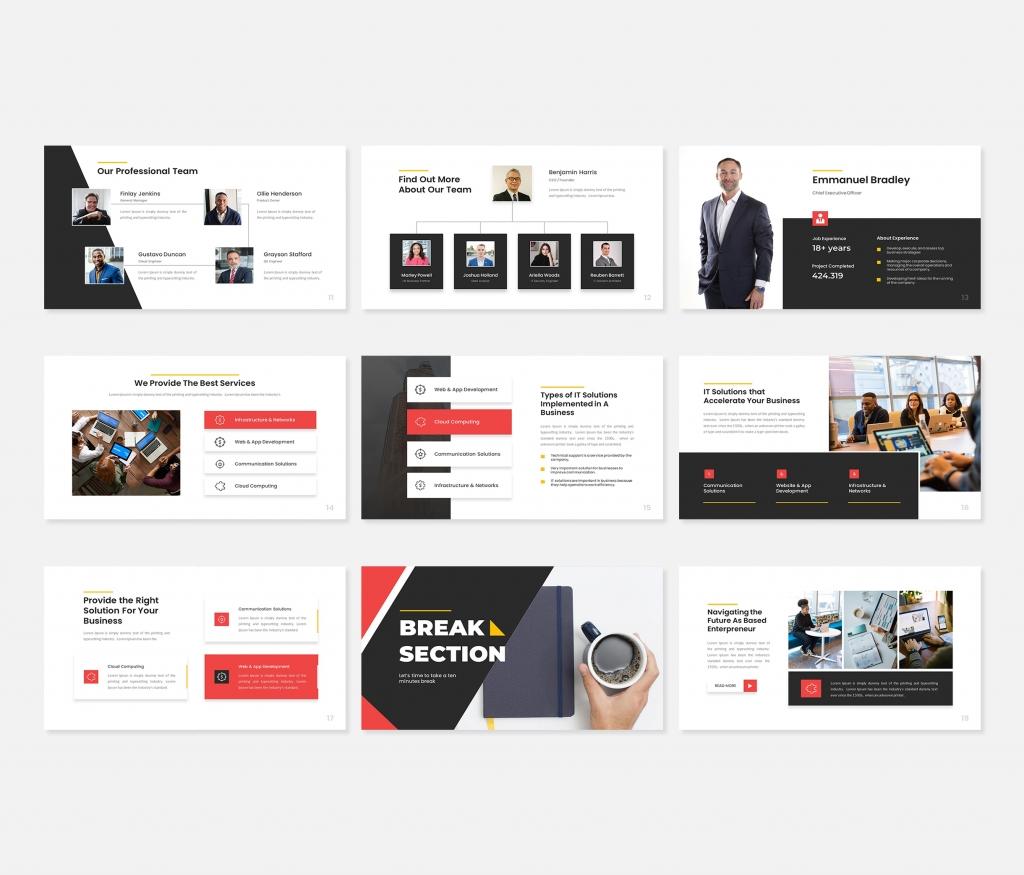 Pitch Deck GoogleSlides Presentation Template