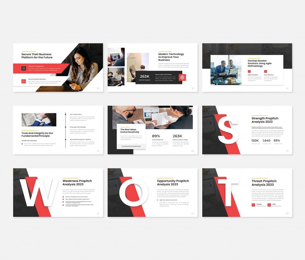 Pitch Deck GoogleSlides Presentation Template