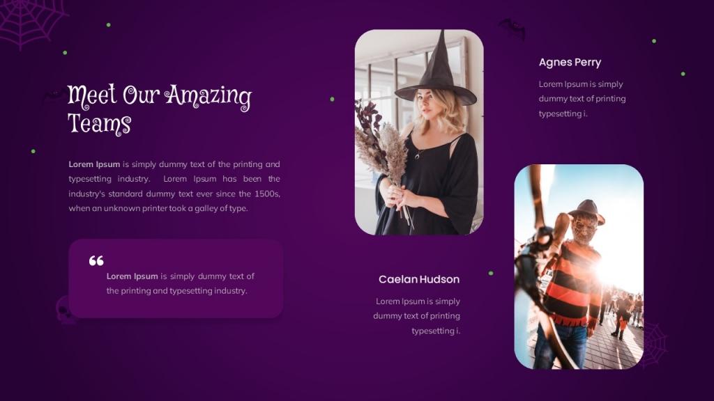 Halloween presentation Template (PowerPoint)