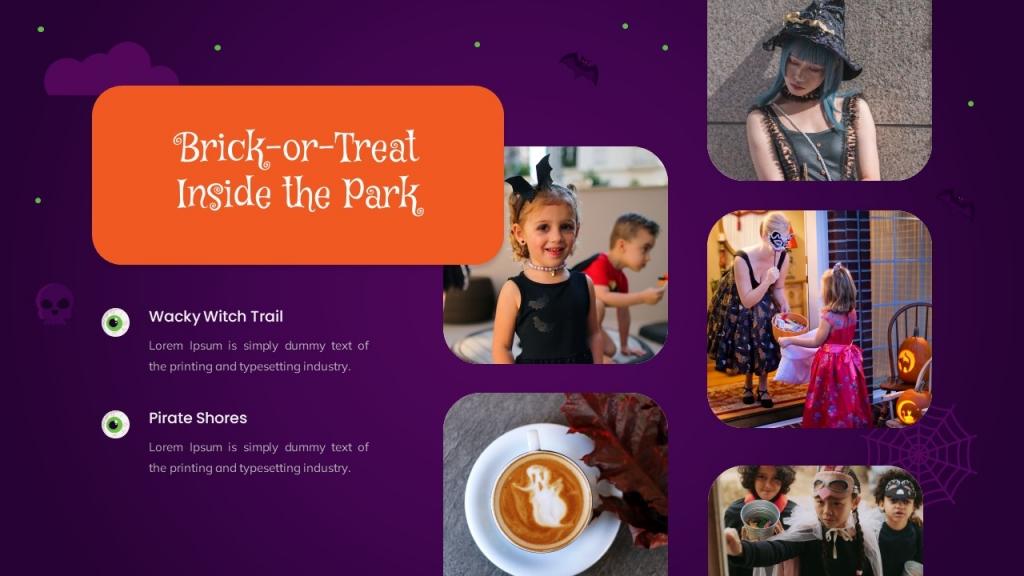 Halloween presentation Template (GoogleSlide)