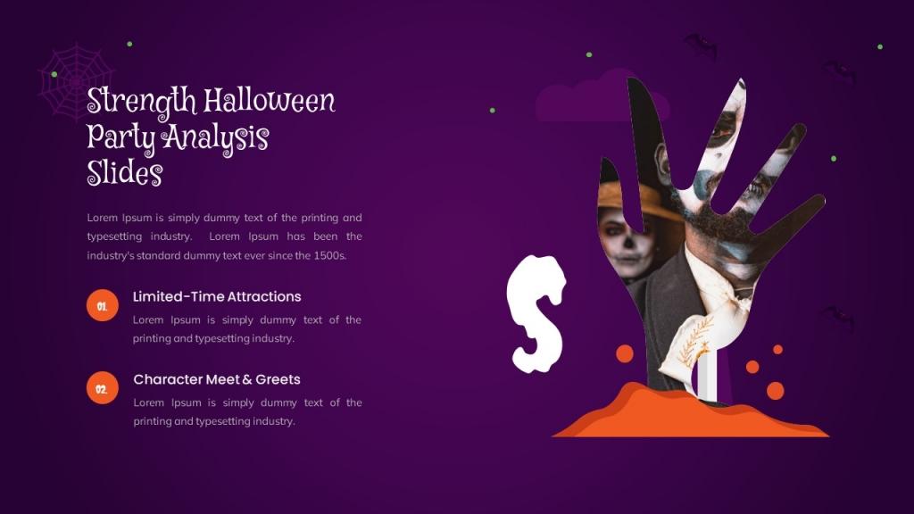 Halloween presentation Template (GoogleSlide)