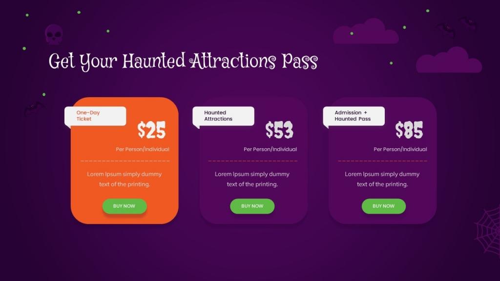 Halloween presentation Template (PowerPoint)