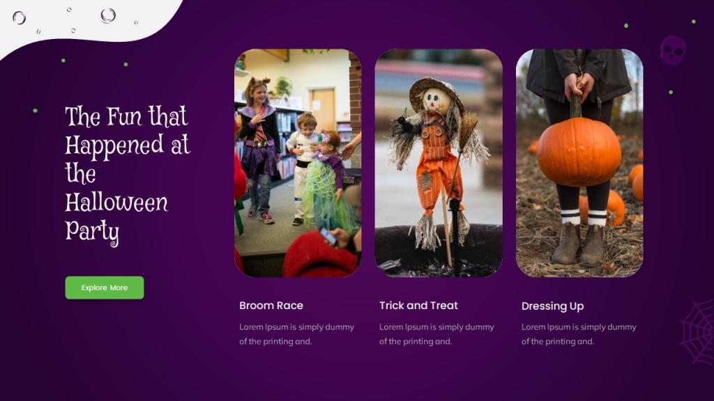 Halloween presentation Template (PowerPoint)