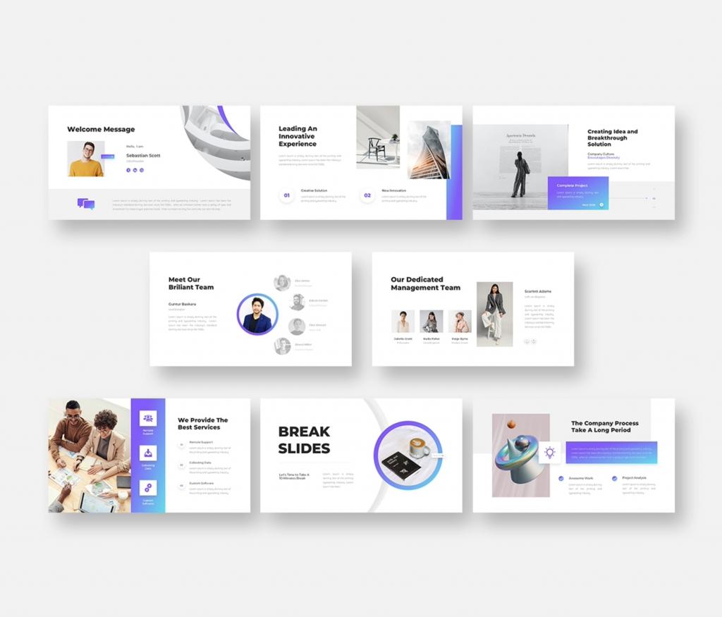 Enpitch- Pitch deck Google Slides Presentation Template