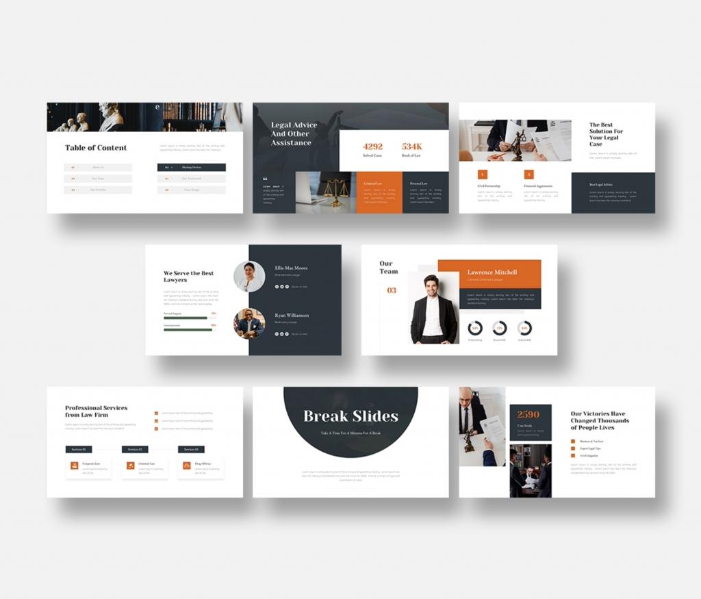 Lawsy- Lawyer Google Slides Presentation