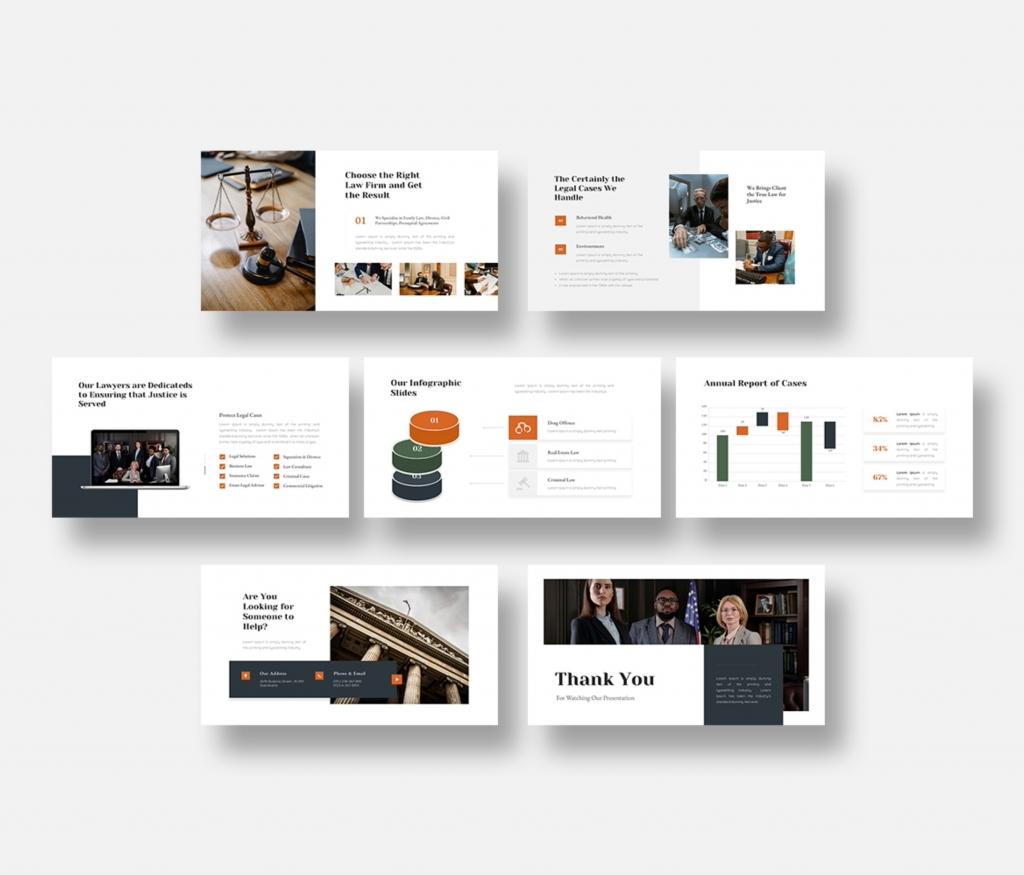 Lawsy- Lawyer Google Slides Presentation