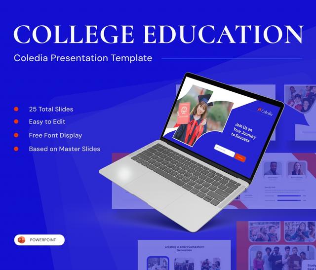 Coledia- College Education PowerPoint Presentation
